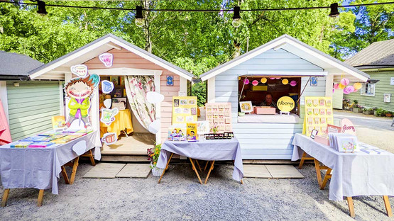 Nooman Pop-up -kauppa auki Tampereen Tallipihalla 4.-10.7!