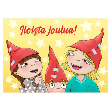 Viisi villiä Virtasta – joulukorttipaketti