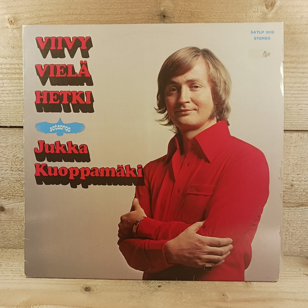 LP levy Jukka Kuoppam ki Viivy Viel Hetki VIGEA