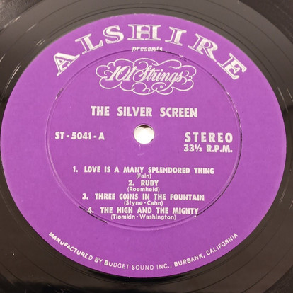 LP-levy, Silver Screen