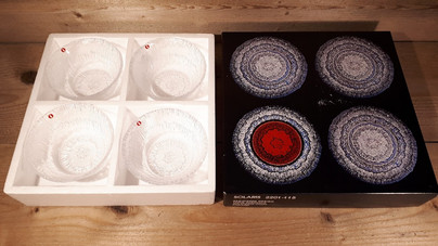 Jälkiruokakulho 4 kpl, Iittala Solaris