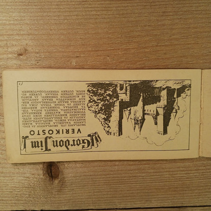 Sarjakuva, Gordon Jim, Verikosto, nro 1/1953