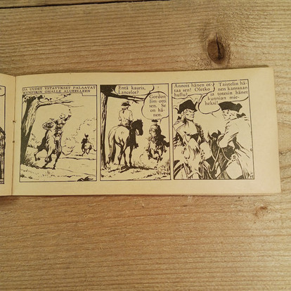 Sarjakuva, Gordon Jim, Verikosto, nro 1/1953
