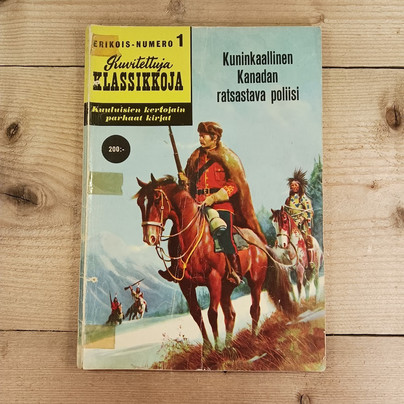 Sarjakuva, Kuvitettuja Klassikkoja, Erikois-numero 1