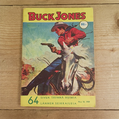 Sarjakuva, Buck Jones n:o 10/1959