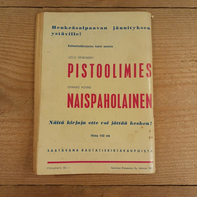 Sarjakuva, Siivet n:o 3/1962