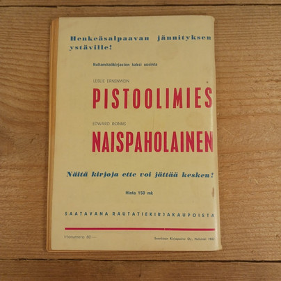 Sarjakuva, Siivet n:o 2/1962