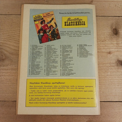 Sarjakuva, Kuvitettuja Klassikkoja n:o 87