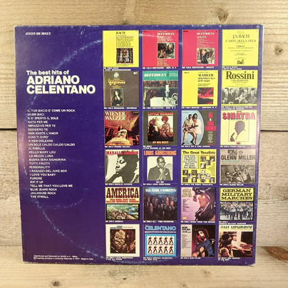 LP-levy, Adriano Celentano