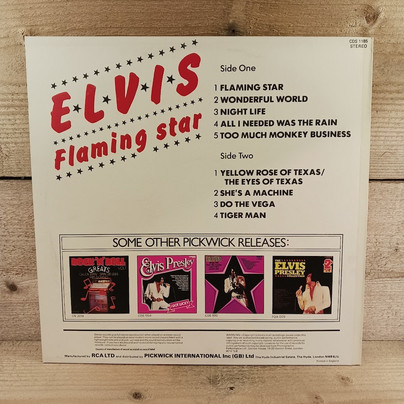 LP-levy, Elvis Presley