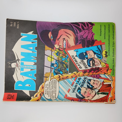 Sarjakuva, Batman, Lepakkomies