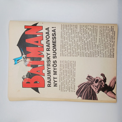 Sarjakuva, Batman, Lepakkomies