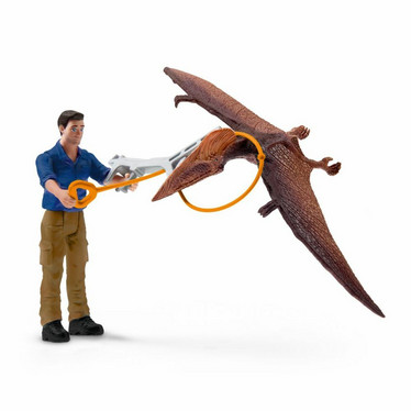 Schleich 41467 Dino takaa-ajo rakettirepulla