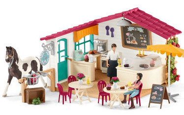 Schleich 42519 Ratsastajakahvila (H)