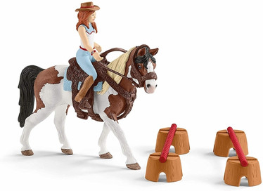 Schleich 42441 Hannah lännenratsastussetti, Horse Club