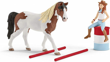 Schleich 42441 Hannah lännenratsastussetti, Horse Club
