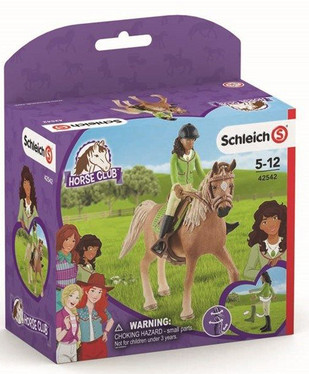 Schleich 42542 Sarah ja Mystery, Horse Club