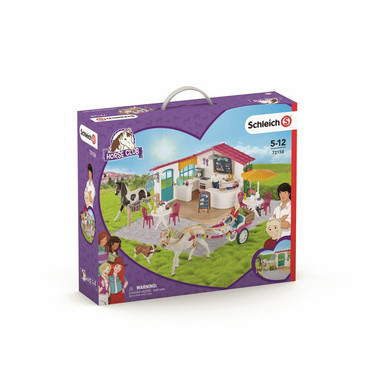 Schleich 72158 Ratsastajakahvila ja hevosvaunut