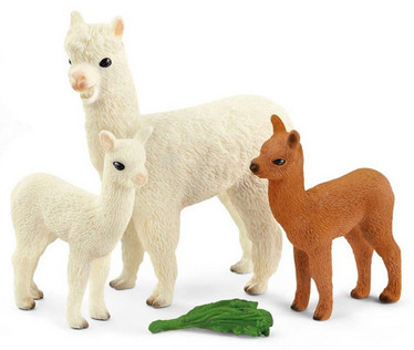 Schleich 42544 Alpakkaperhe