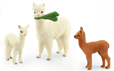 Schleich 42544 Alpakkaperhe