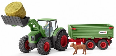 Schleich 42379 Traktori ja peräkärry