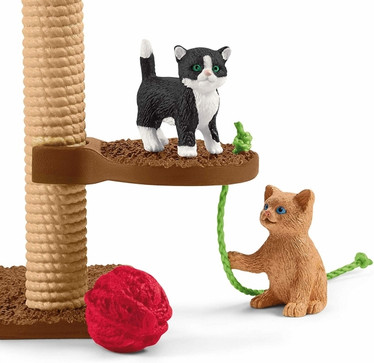 Schleich 42501 Kissat ja kiipeilypuu