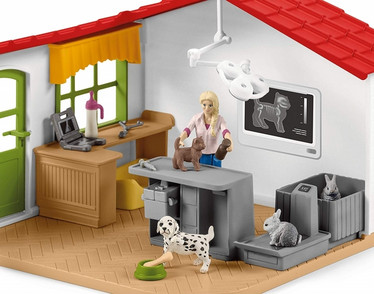 Schleich 42502 Eläinlääkärin vastaanotto