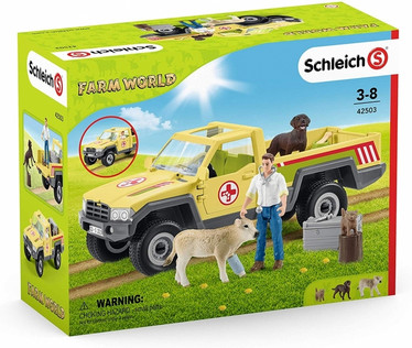 Schleich 42503 Eläinlääkäri ja auto