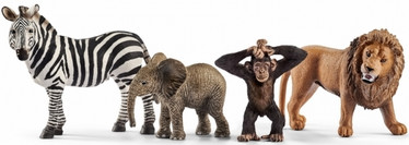 Schleich 42387 Villieläimet, savanni 4 kpl