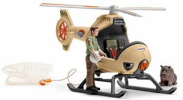 Schleich 42476 Eläinten pelastus helikopterilla