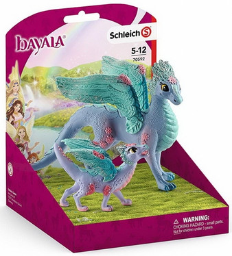 Schleich 70592 Kukkalohikäärme-emo ja poikanen