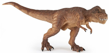 Papo 55075 Tyrannosaurus Rex, ruskea juoksee