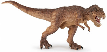 Papo 55075 Tyrannosaurus Rex, ruskea juoksee