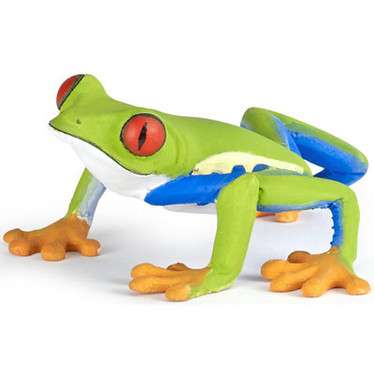 Papo 50210 Punasilmälehtisammakko