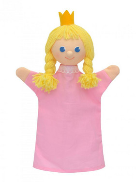Käsinukke 22862a Prinsessa, vaalpun