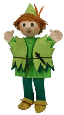 Käsinukke 26654a Peter Pan - Robin Hood