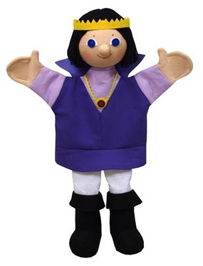 Käsinukke 26807a Prinssi, lila paita
