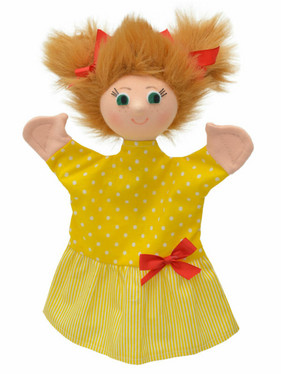 Käsinukke 22639a Tyttö Linda