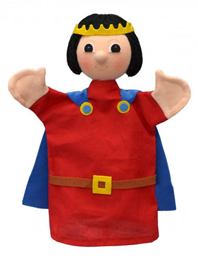 Käsinukke 22243a Prinssi, punainen