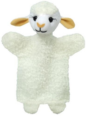 Käsinukke 24409b Lammas, pörrö