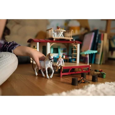 Schleich 42593 Asuntovaunu Horse Club