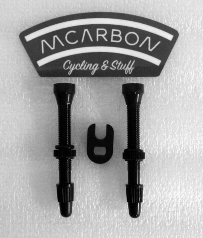 Aluminium Tubeless Valve 44mm Pair