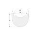 NXT27AM40 27,5 40mm Tubeless Carbon rim