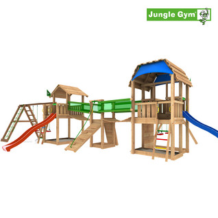 Jungle Gym Leikkiuniversumi 8, kokonaisuus sisältäen liukumäet