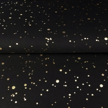 Trikoo: Gold sparkles, Musta
