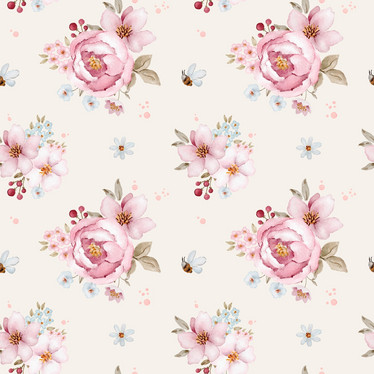Lycra: Sweet Peonies
