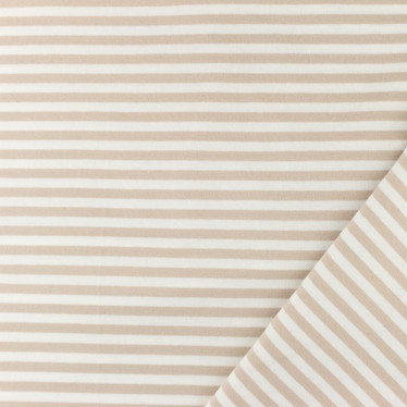 Raidallinen trikoo: Beige