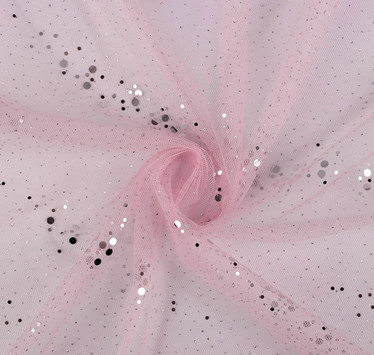 Glittertylli: Vaaleanpunainen
