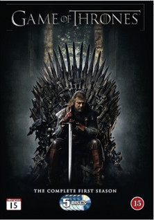 GAME OF THRONES 1 TUOTANTOKAUSI DVD