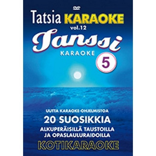 TATSIA KARAOKE VOL. 12 - TANSSI KARAOKE 5 DVD